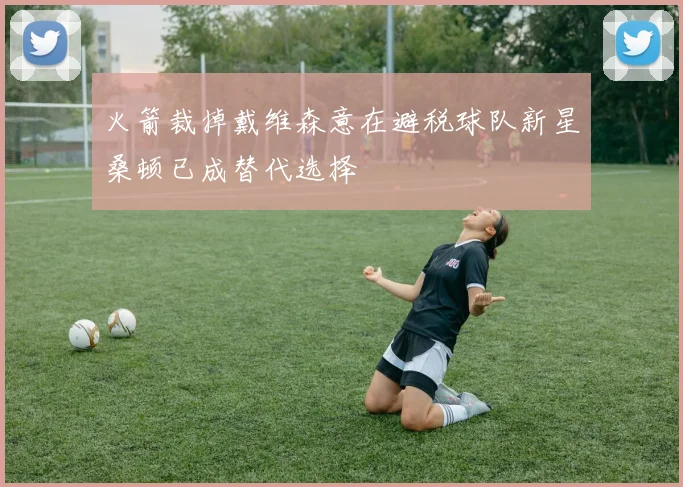 火箭裁掉戴维森意在避税球队新星桑顿已成替代选择