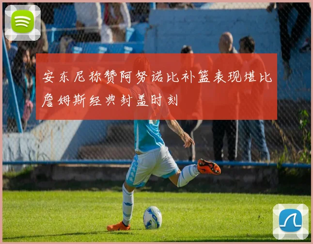 安东尼称赞阿努诺比补篮表现堪比詹姆斯经典封盖时刻